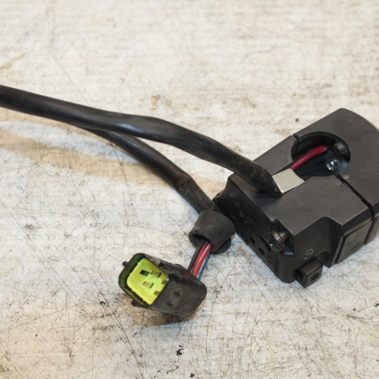 08-10 DUCATI 848 RIGHT CLIP ON HANDLE KILL OFF START SWITCH SWITCHES BB369