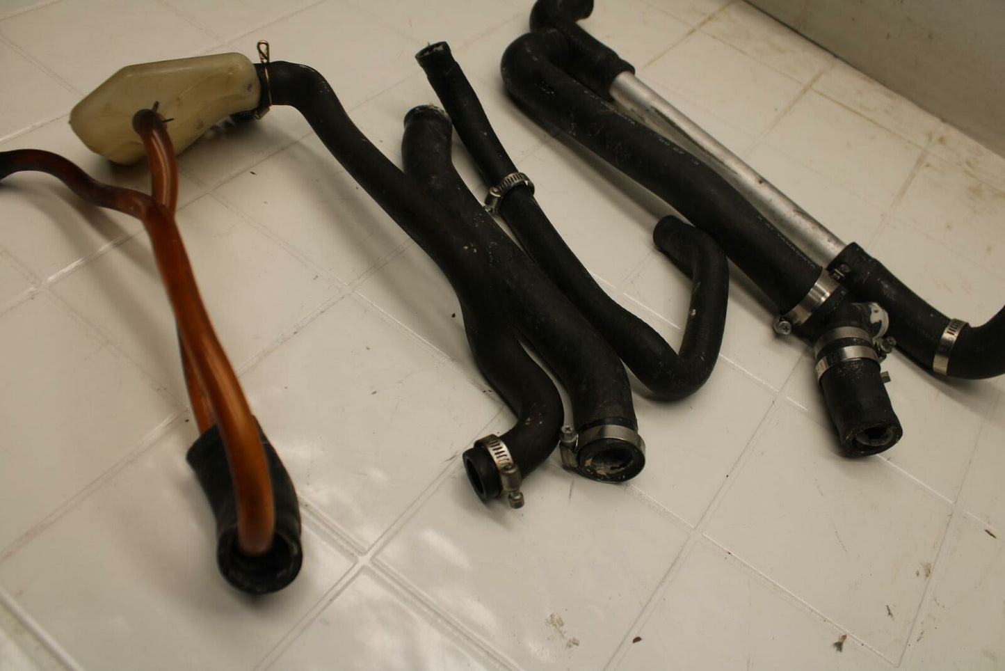 00-01 HONDA RVT1000R RC51 RADIATOR HOSES COOLANT WATER PIPES HOSE SET BB03