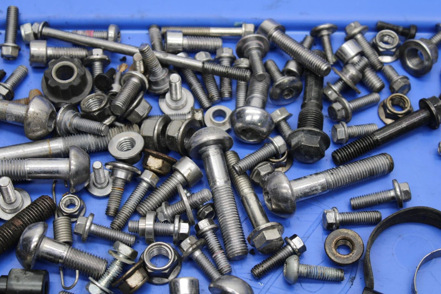 2012 Triumph Daytona 675R MISCELLANEOUS HARDWARE BOLTS SCREWS BB589