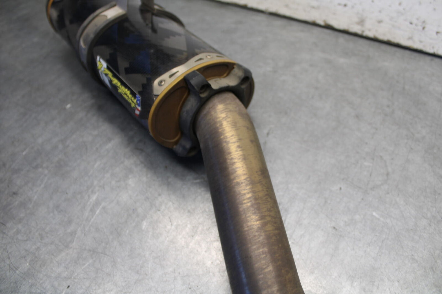 07-08 TRIUMPH DAYTONA 675 TWO BROTHERS EXHAUST PIPE SLIP ON CAN SILENCER BB685