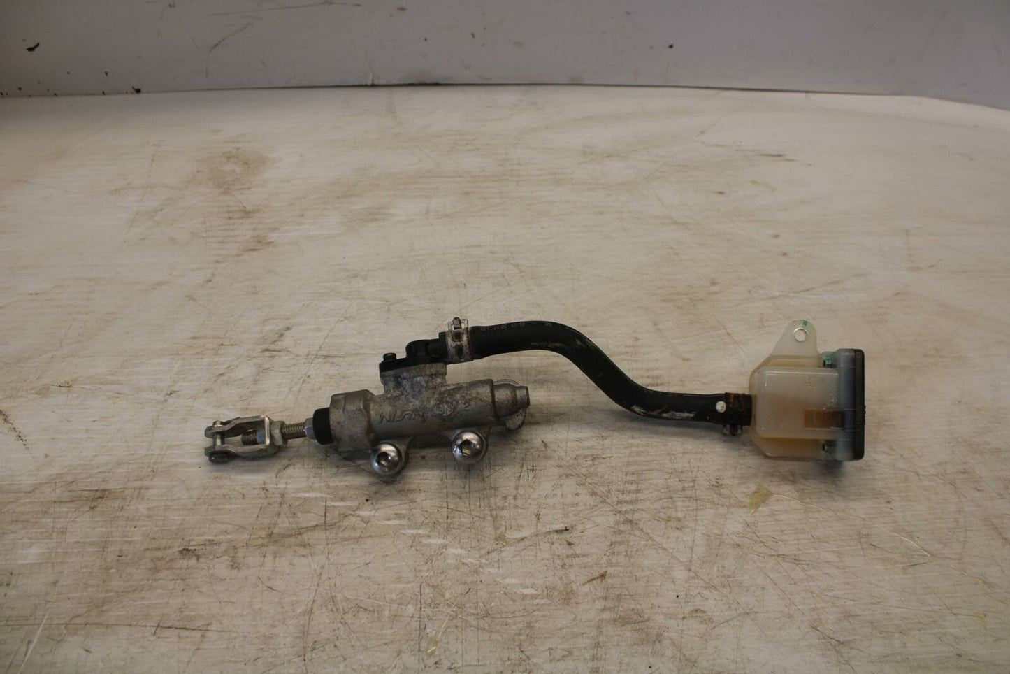 07-12 SUZUKI BANDIT 650F REAR BACK BRAKE MASTER CYLINDER W RESERVOIR BB280