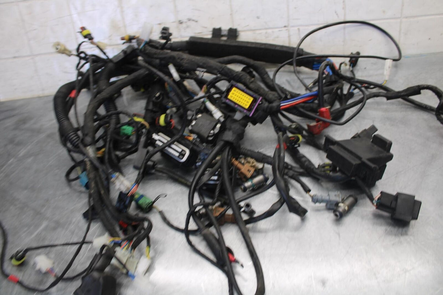 2010 Aprilia RSV1000R MAIN ENGINE WIRING HARNESS MOTOR WIRE LOOM BB513