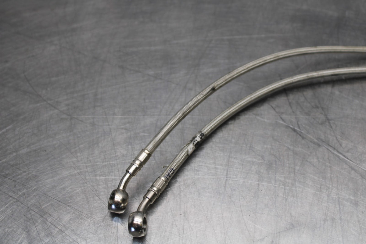 08 KAWASAKI NINJA ZX10R GALFER FRONT BRAKE CALIPER HOSES LINES BB902