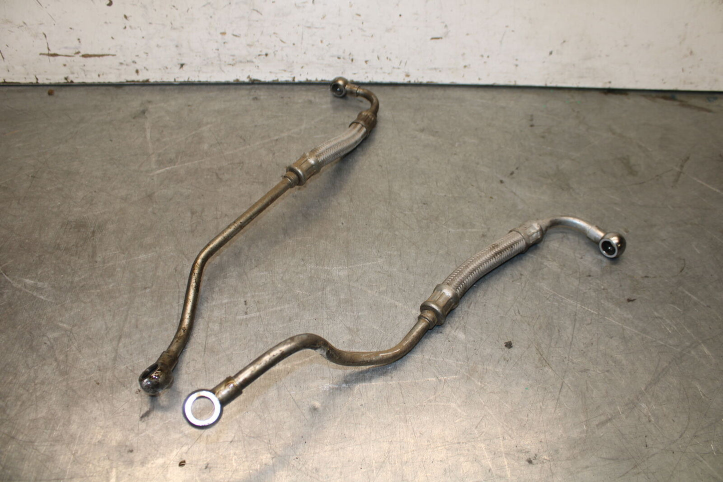 87-03 SUZUKI INTRUDER 1400 VS1400GLP ENGINE MOTOR OIL COOLER HOSES BB702