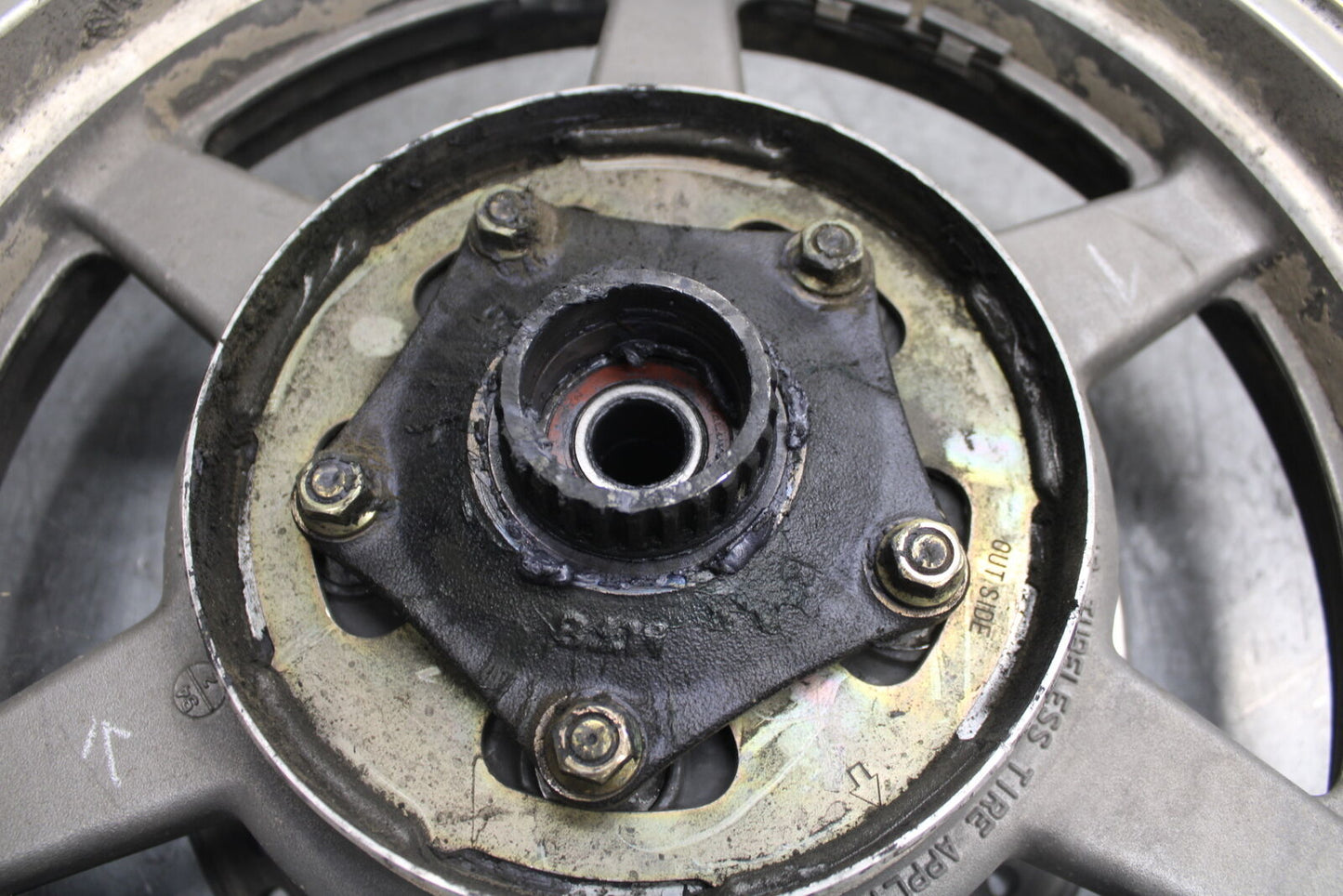 93-00 HONDA GOLDWING 1500 GL1500SE REAR WHEEL BACK RIM BB700