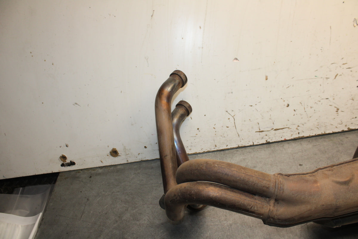 14-15 KAWASAKI NINJA 650 EX650F FULL EXHAUST SYSTEM HEADERS PIPE MUFFLER BB741
