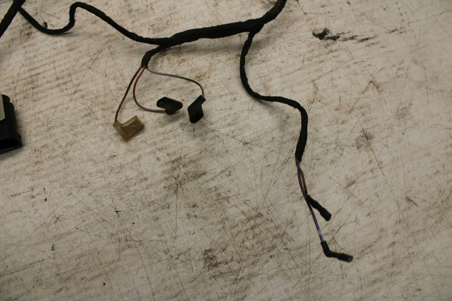 06-12 BMW F800ST LEFT CLIP ON HANDLE HORN SIGNALS HARNESS BB291