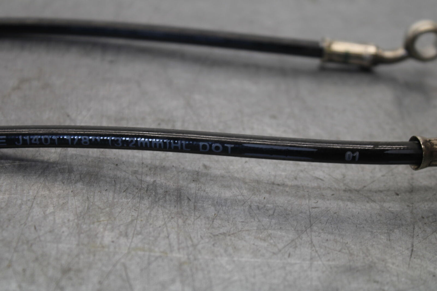 19-21 TRIUMPH SPEED TWIN 1200 FRONT BRAKE CALIPER HOSES LINES BB653