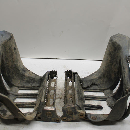 03-06 SUZUKI QUADSPORT Z400 LEFT RIGHT MUD SPLASH GUARDS FOOTWELLS BB256