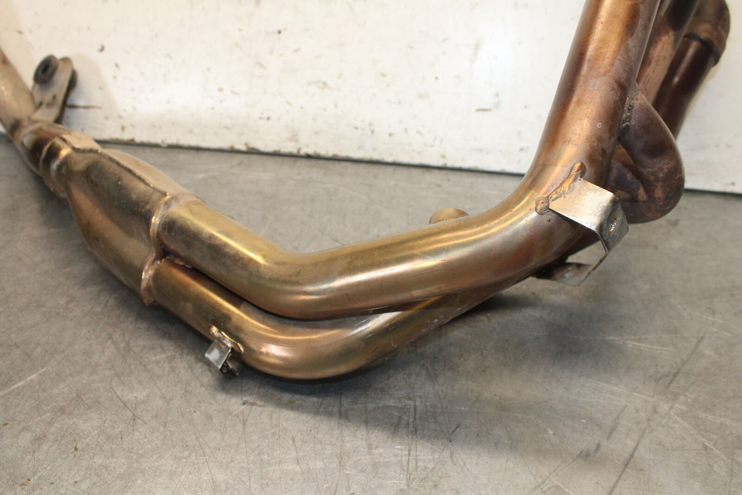 01-06 TRIUMPH TIGER 955I EXHAUST HEADER PIPES MANIFOLD BB693