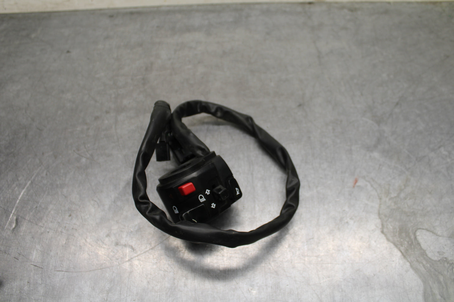 12-17 KAWASAKI NINJA 650 LEFT CLIP ON HANDLE HORN SIGNALS SWITCHES BB129