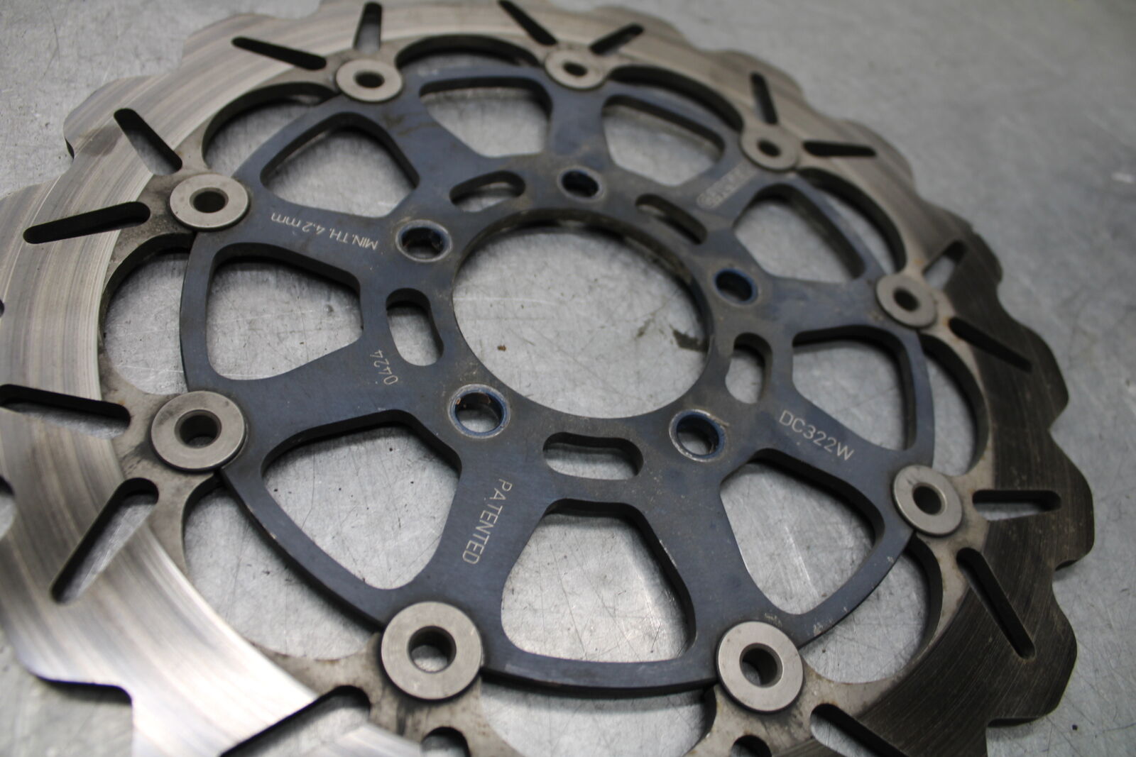 04-05 SUZUKI GSXR600 AFTERMARKET GALFER FRONT LEFT RIGHT BRAKE ROTORS DISCS BB65