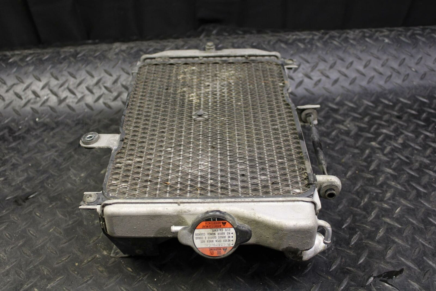 07 SUZUKI BURGMAN 650 ENGINE RADIATOR MOTOR COOLER COOLING RADIATER BB183