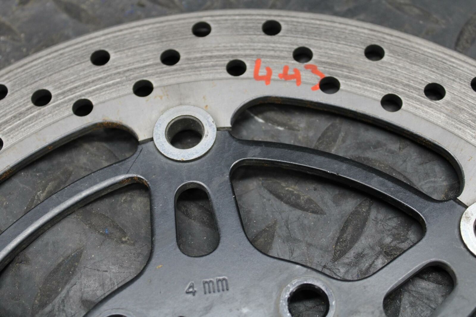 03 SUZUKI SV650S FRONT LEFT RIGHT BRAKE ROTORS DISCS BB219