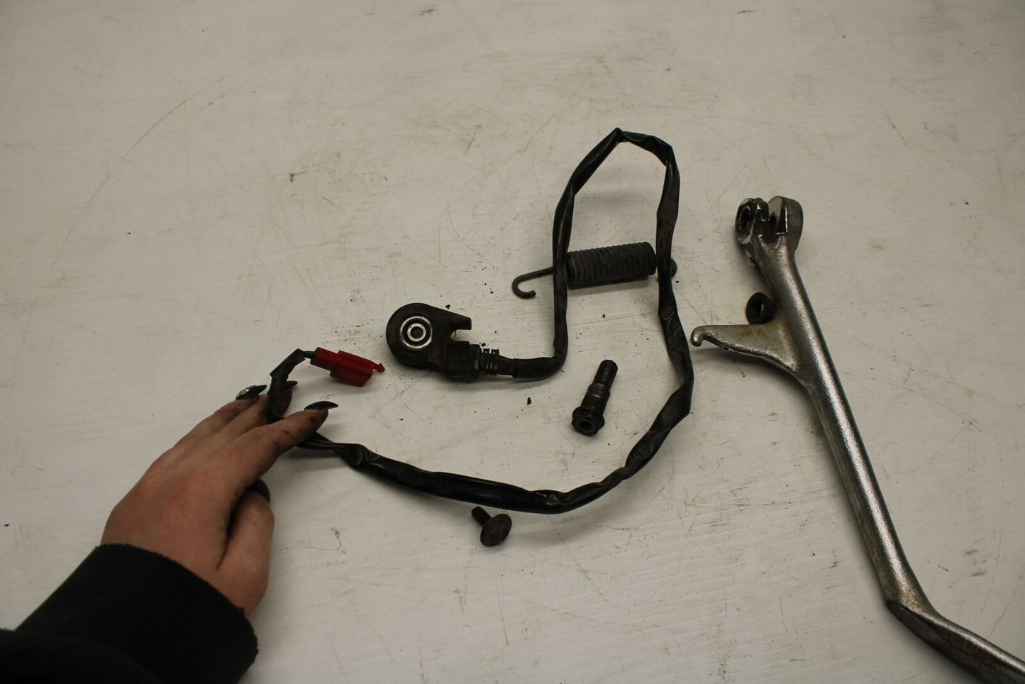 00-07 HONDA SHADOW SABRE 1100 KICKSTAND SIDE KICK STAND BB350