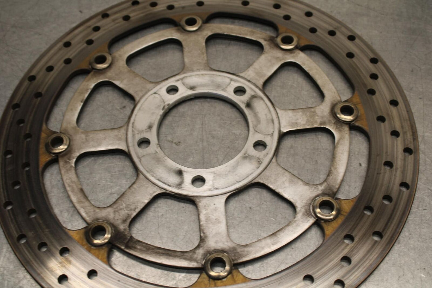 01-03 SUZUKI GSXR600 FRONT LEFT RIGHT BRAKE ROTORS DISCS BB639