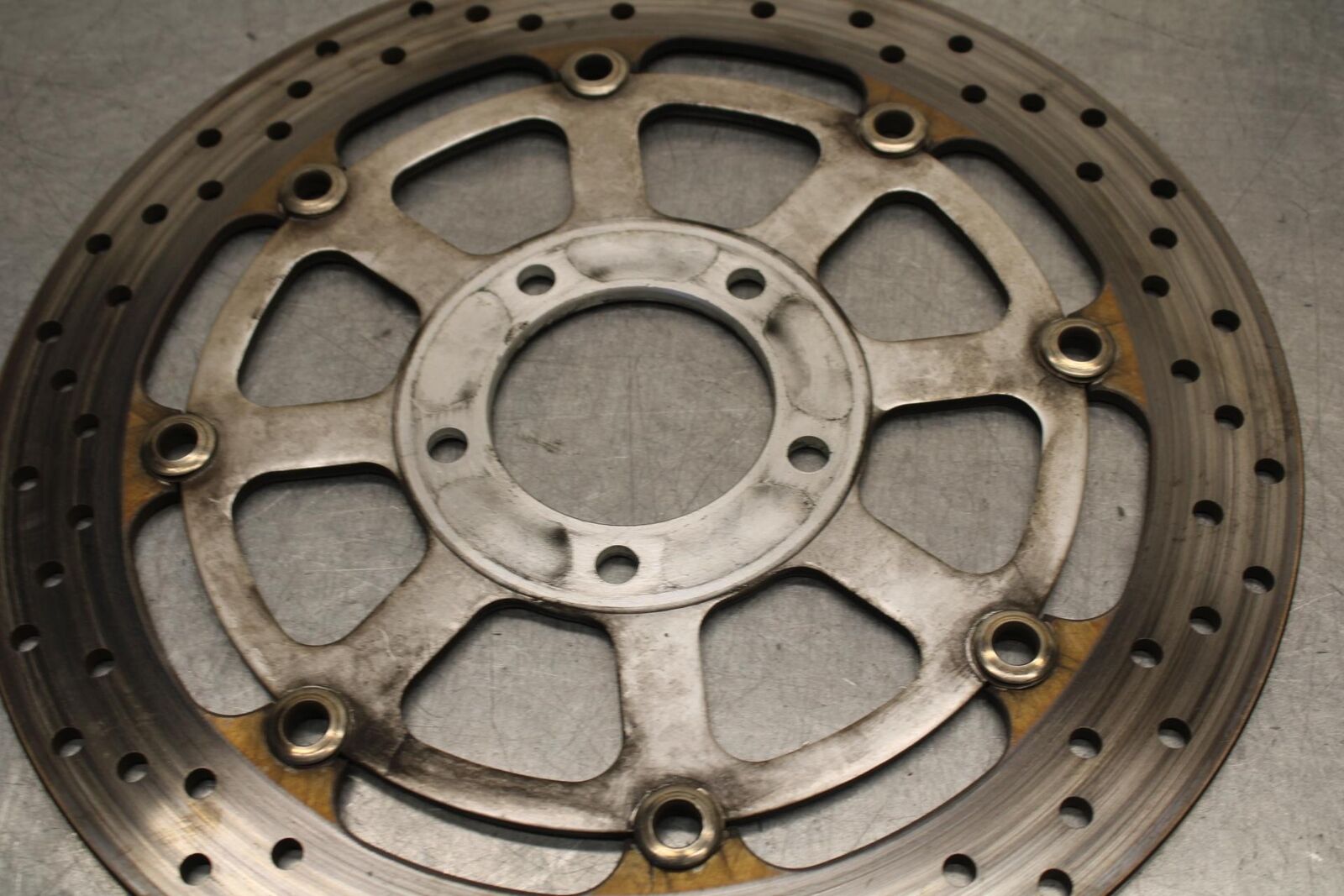 01-03 SUZUKI GSXR600 FRONT LEFT RIGHT BRAKE ROTORS DISCS BB639