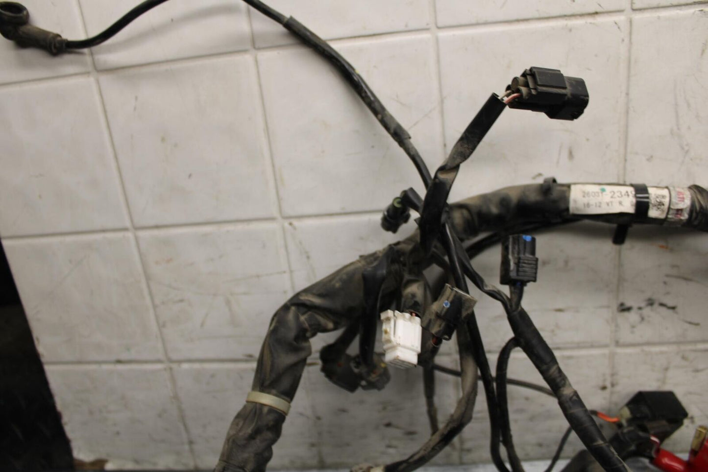 17 KAWASAKI VERSYS_X 300 MAIN ENGINE WIRING HARNESS MOTOR WIRE LOOM BB504