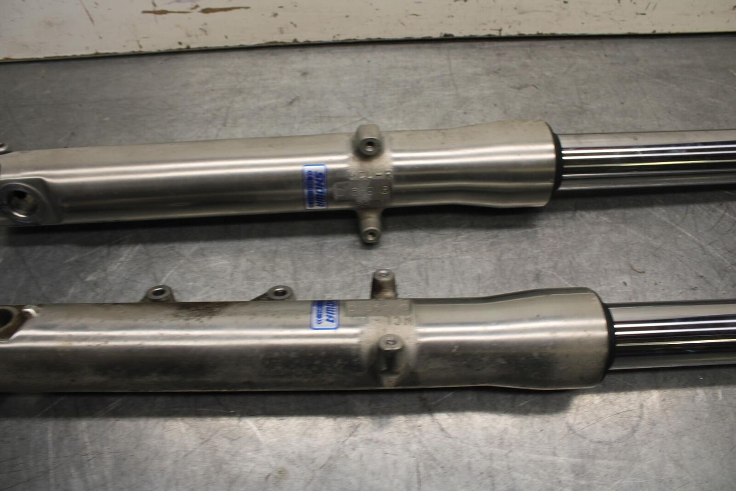 01-02 HONDA SHADOW SPIRIT 750 FRONT FORKS SHOCK SUSPENSION SET PAIR BB632