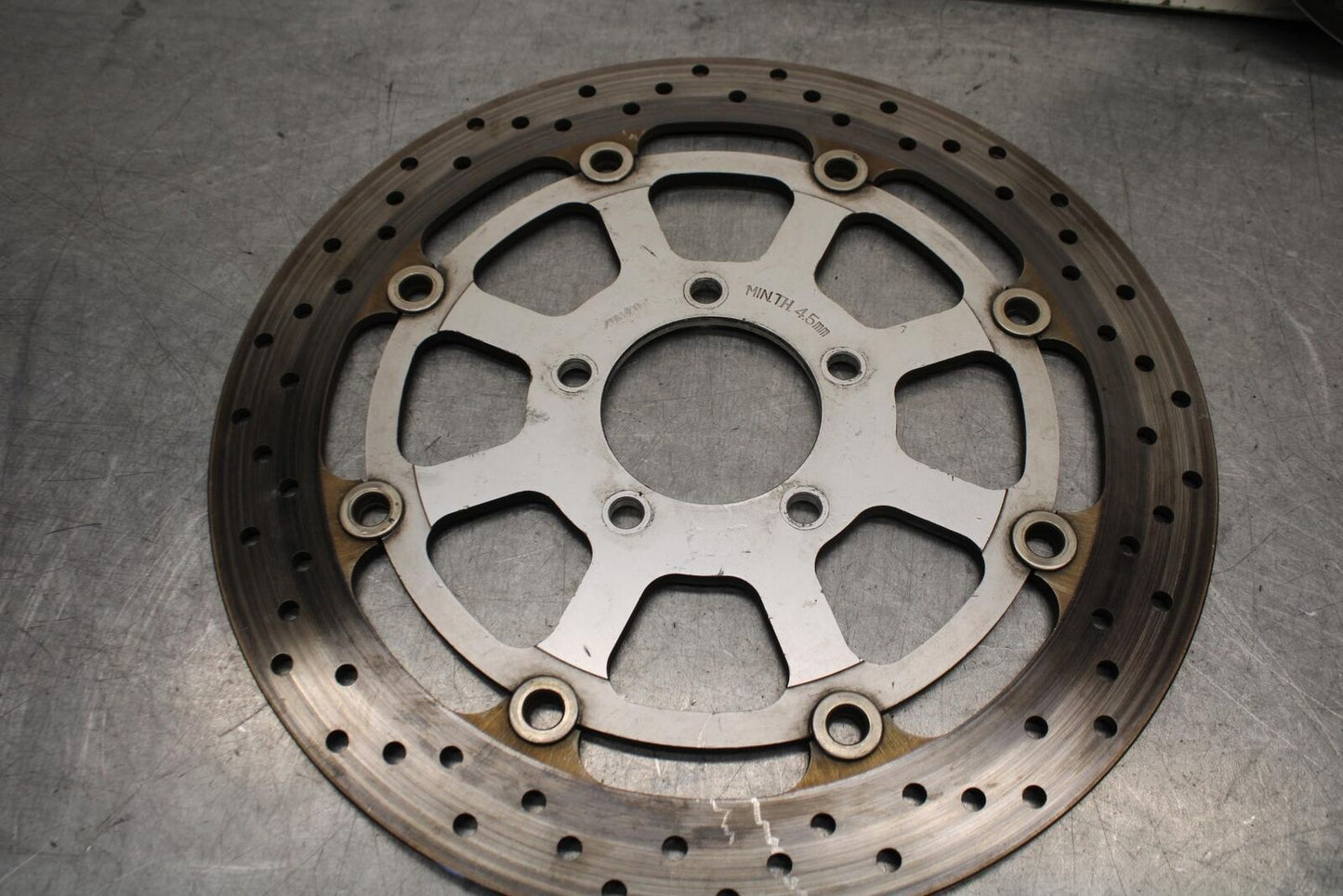 01-03 SUZUKI GSXR600 FRONT LEFT RIGHT BRAKE ROTORS DISCS BB639