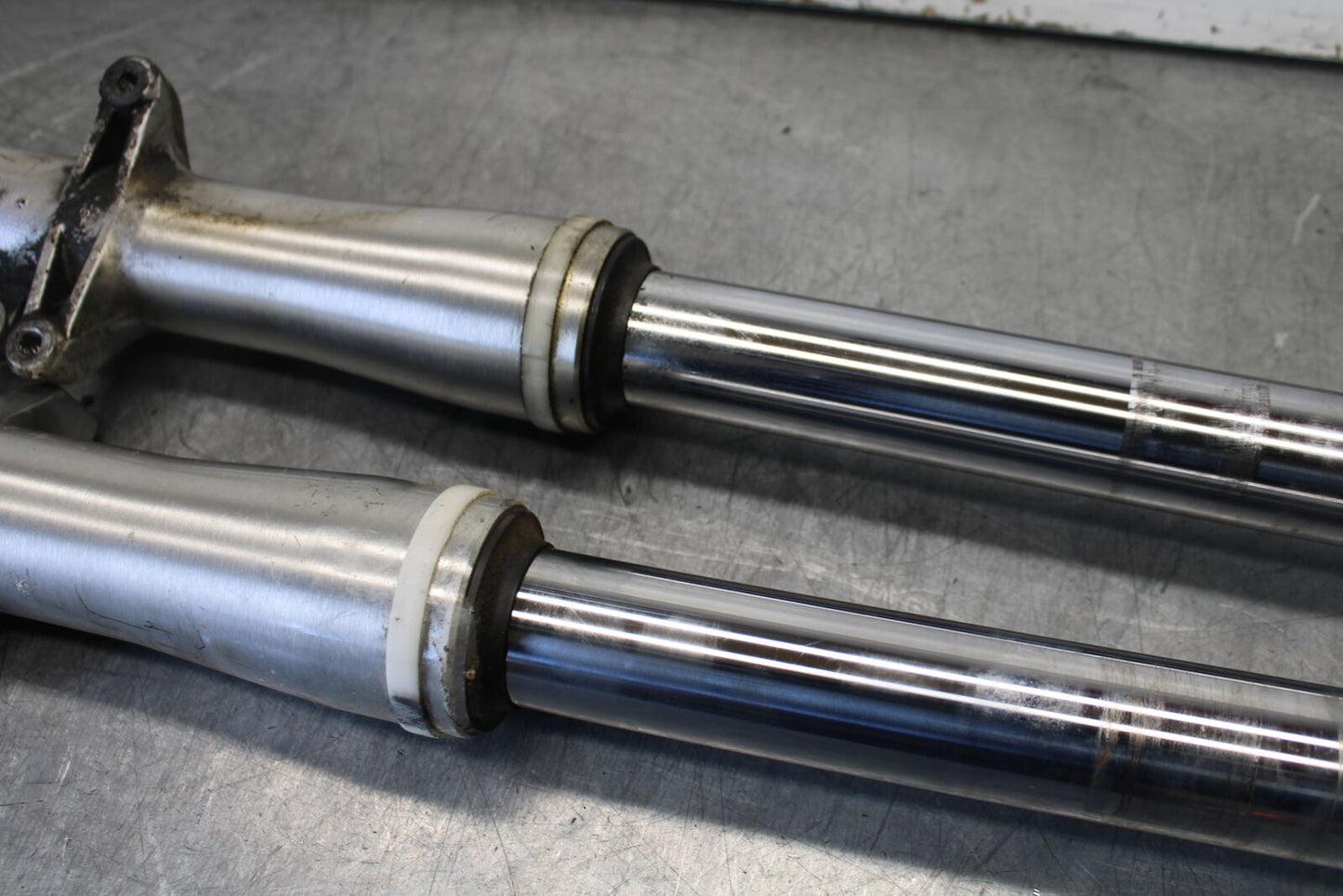 99-00 YAMAHA V STAR 1100 FRONT FORKS SHOCK SUSPENSION SET PAIR BB711