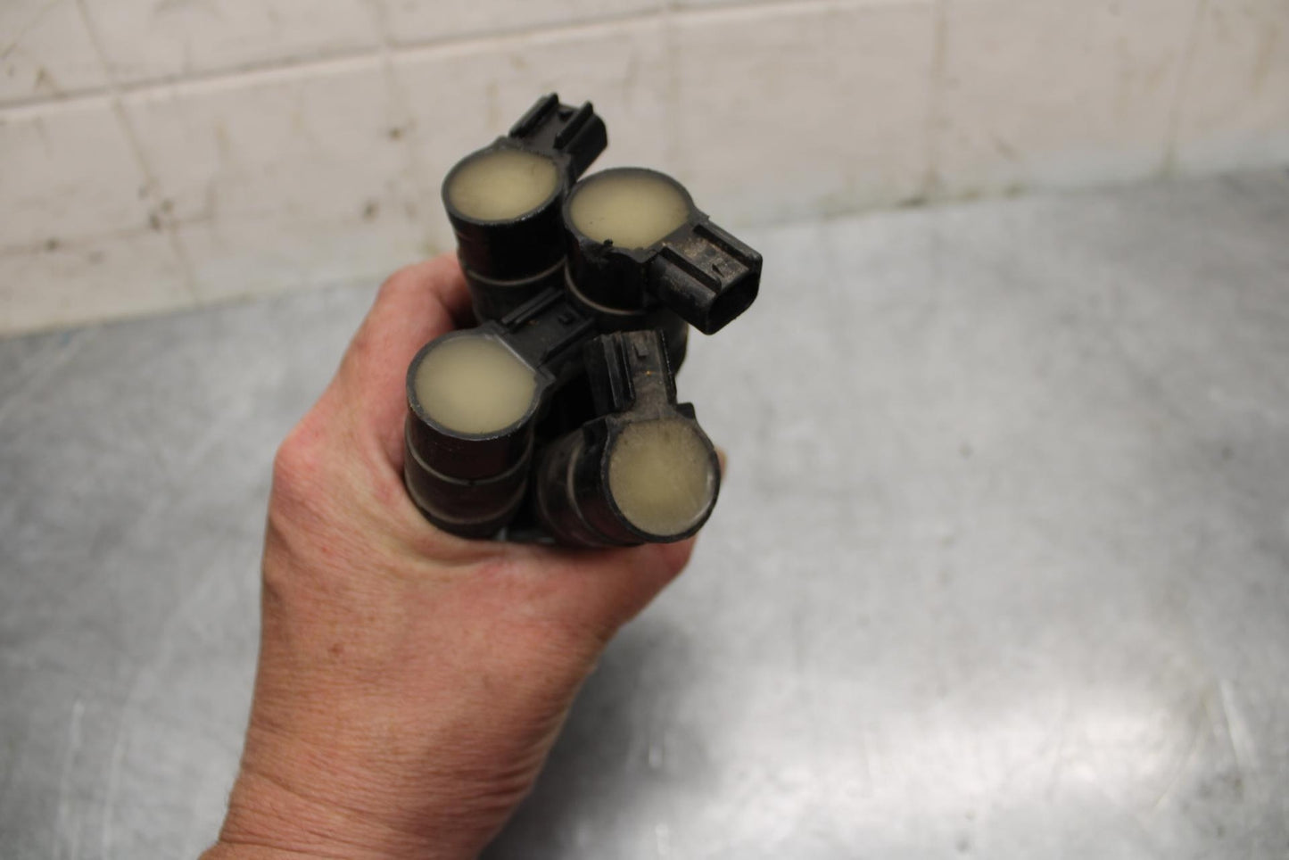 06-07 KAWASAKI NINJA ZX14R IGNITION COILS COIL SPARK PLUG CAPS BB466