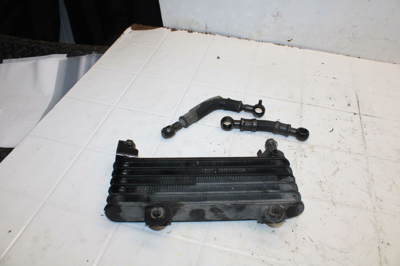 03-05 SUZUKI SV1000 ENGINE MOTOR OIL COOLER W/ HOSES BB405