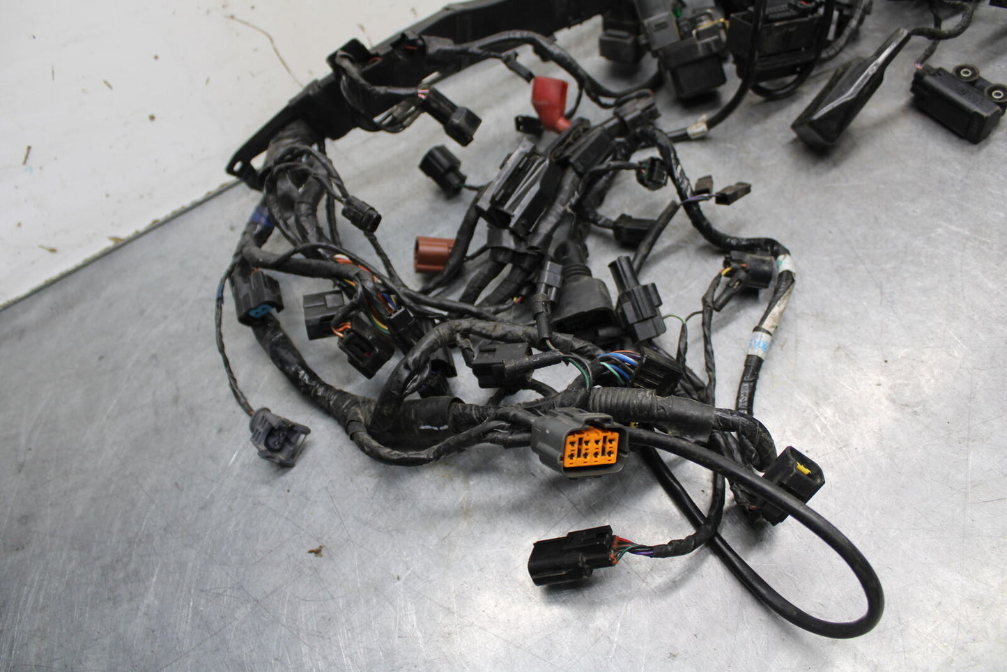14-15 TRIUMPH STREET TRIPLE R MAIN ENGINE WIRING HARNESS MOTOR WIRE LOOM BB441