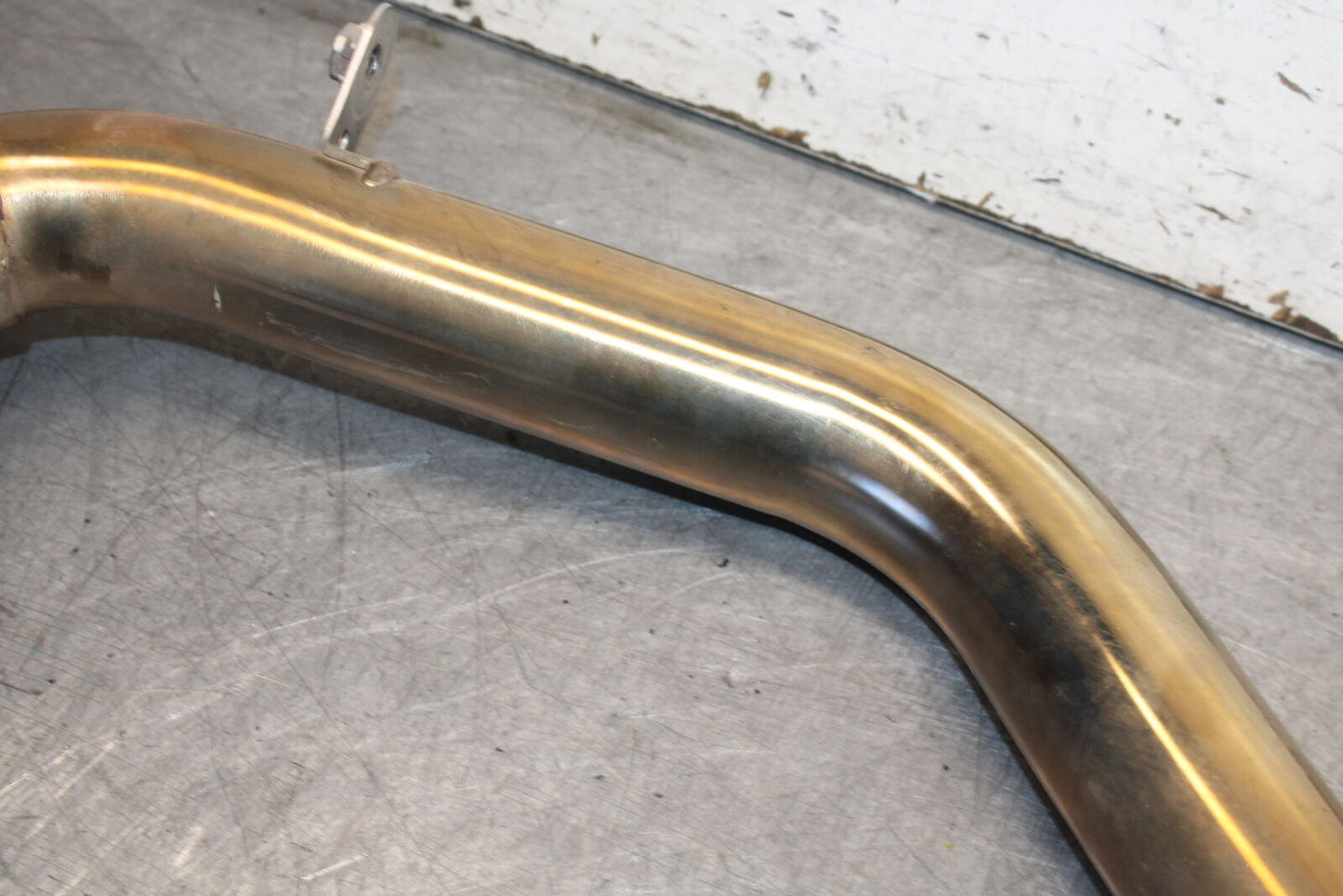 07-08 TRIUMPH DAYTONA 675 EXHAUST MIDPIPE MID MIDDLE PIPE BB685