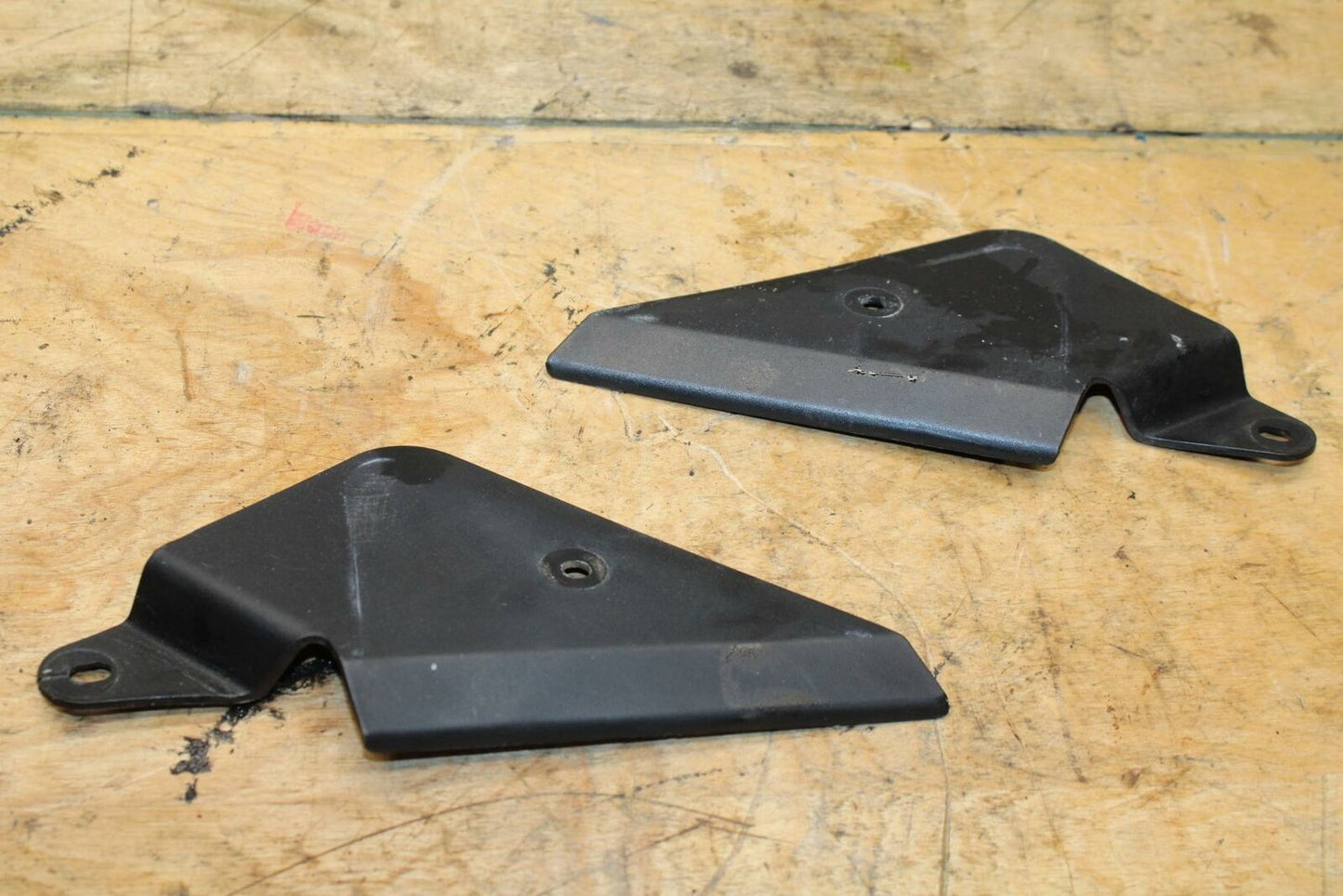 91-93 YAMAHA FZR1000 RIGHT LEFT FRAME MID SIDE COVERS COWLS PANELS TRIM BB339