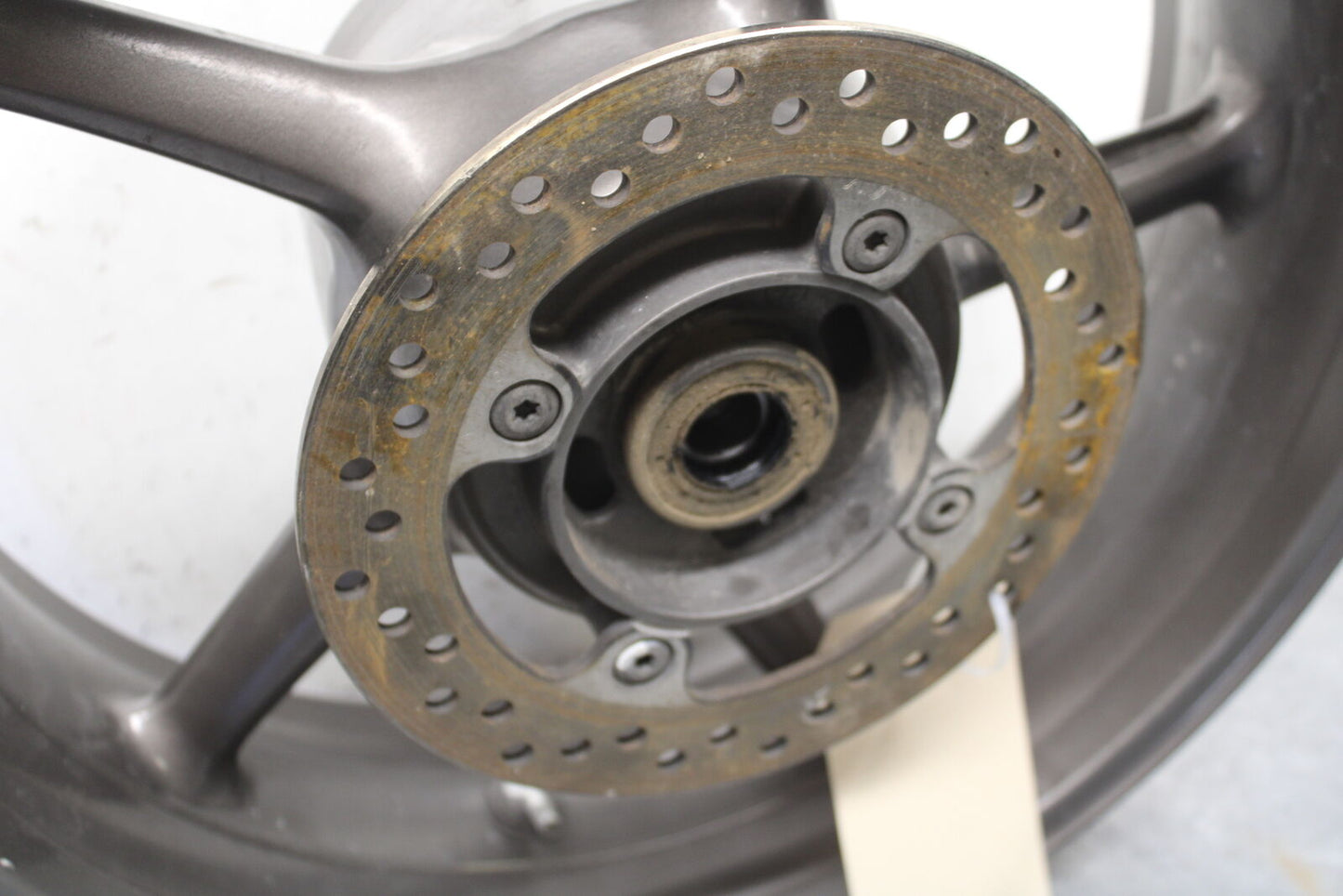 09-11 TRIUMPH DAYTONA 675 REAR RIM WHEEL DISC ROTOR BB652