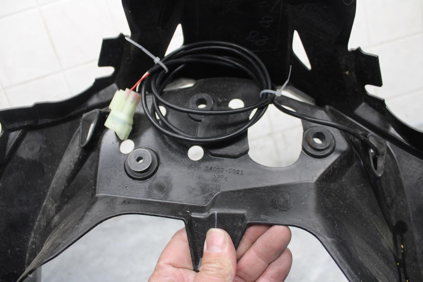 2014 Kawasaki Ninja EX300B SPEEDO GAUGE TRIM GEAR SENSOR BB518