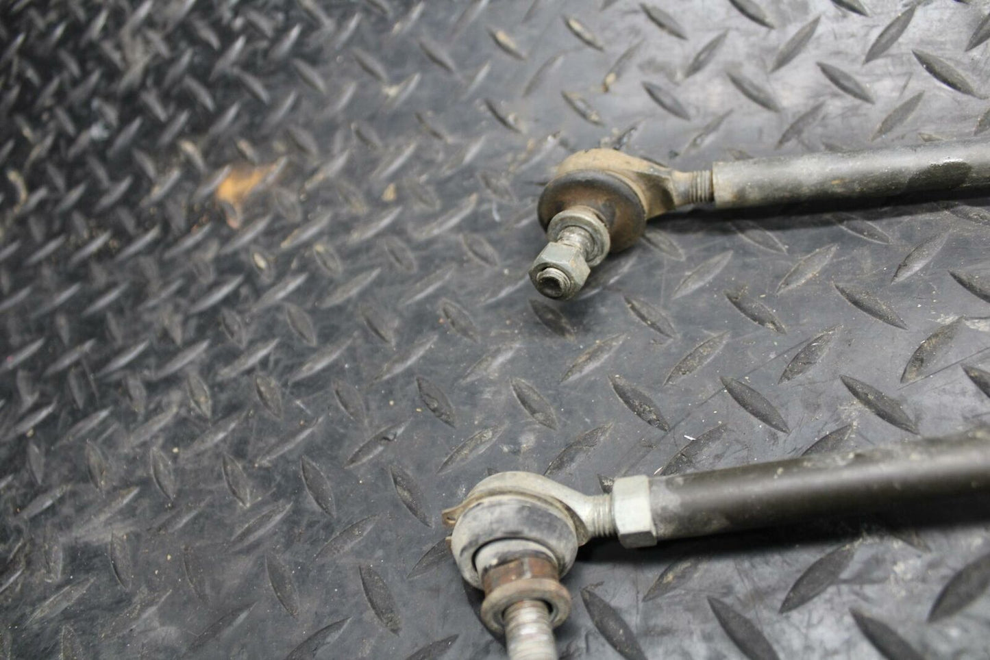 85-86 SUZUKI QUADRACER 250 STEERING TIE RODS ROD SET PAIR BB210