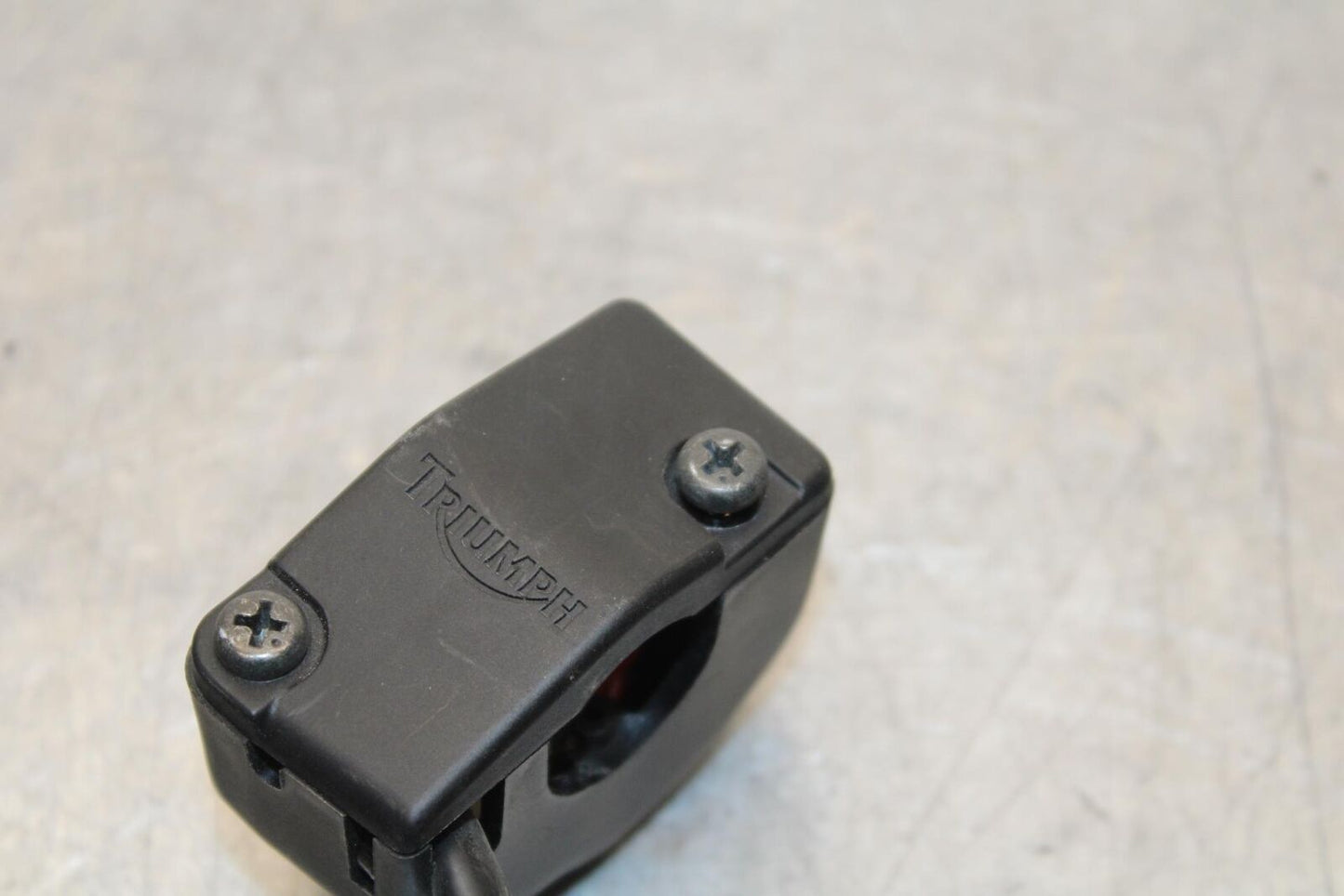 2012 Triumph Daytona 675R RIGHT CLIP ON HANDLE KILL OFF START SWITCH BB589
