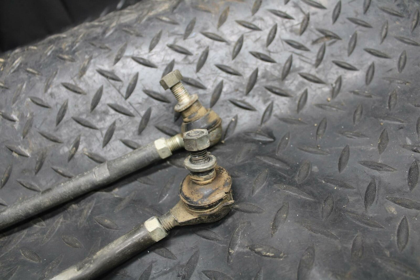 85-86 SUZUKI QUADRACER 250 STEERING TIE RODS ROD SET PAIR BB210