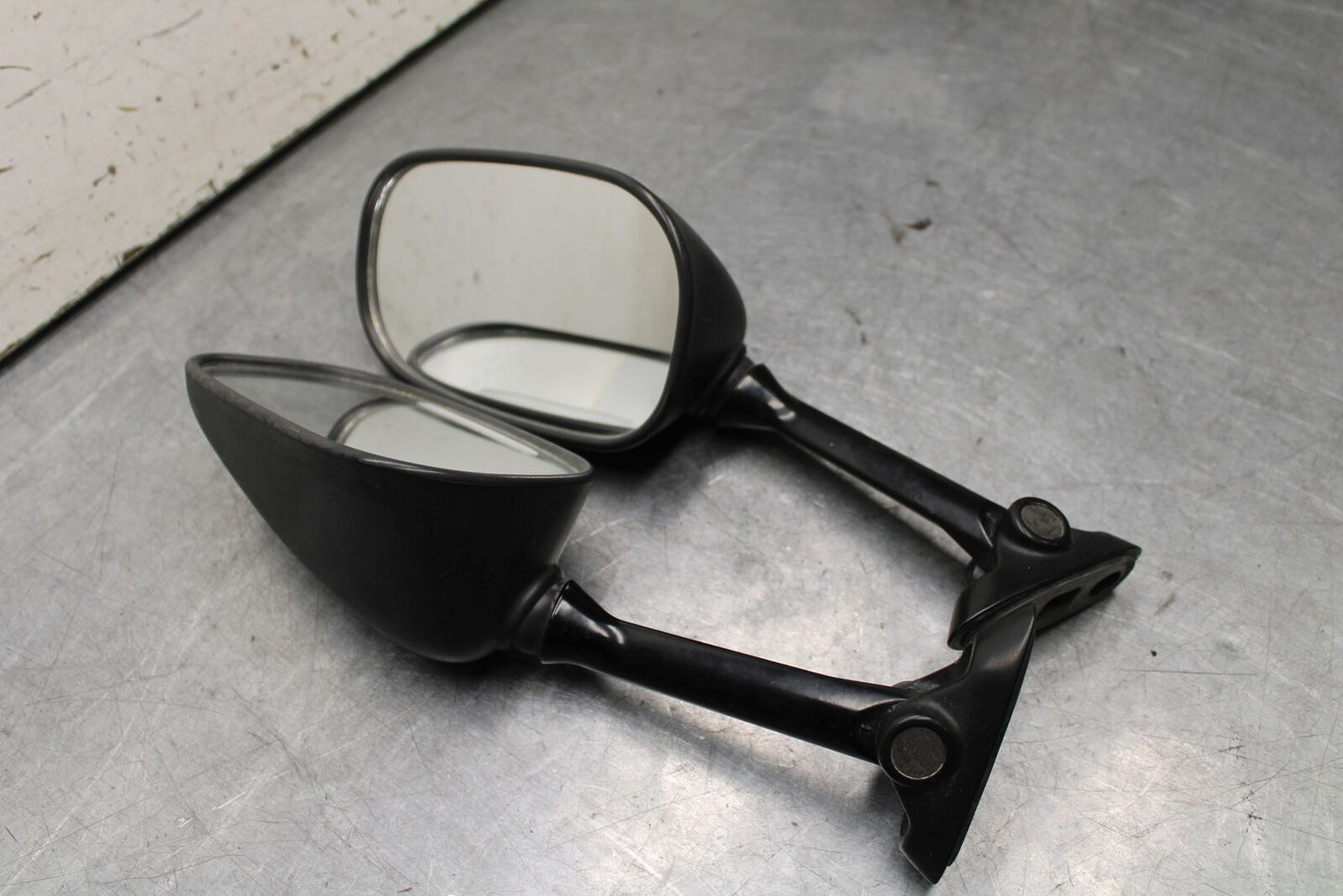 03-07 SUZUKI SV1000S REAR VIEW MIRROR SET PAIR MIRRORS BB657