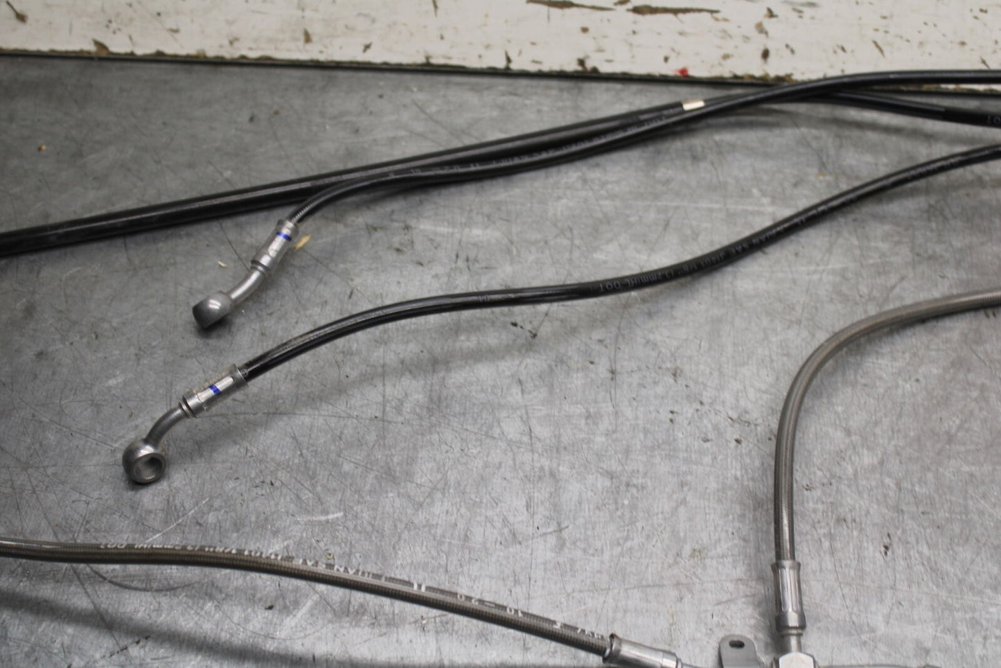 21-24 KTM 890 ADVENTURE R FRONT & REAR BACK BRAKE HOSE FLUID LINE SET BB723