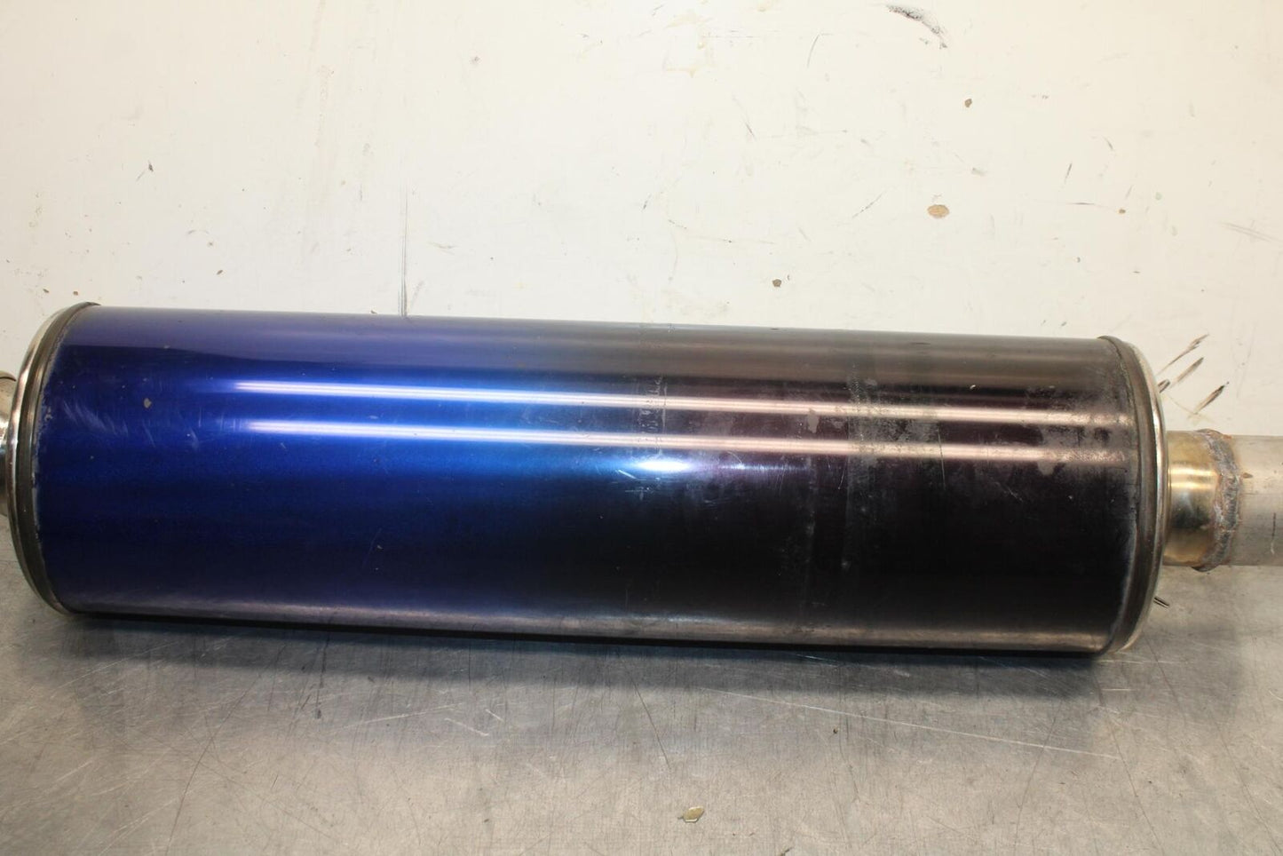 1999 Suzuki GSXR600 EXHAUST PIPE MUFFLER SLIP ON CAN SILENCER BB608