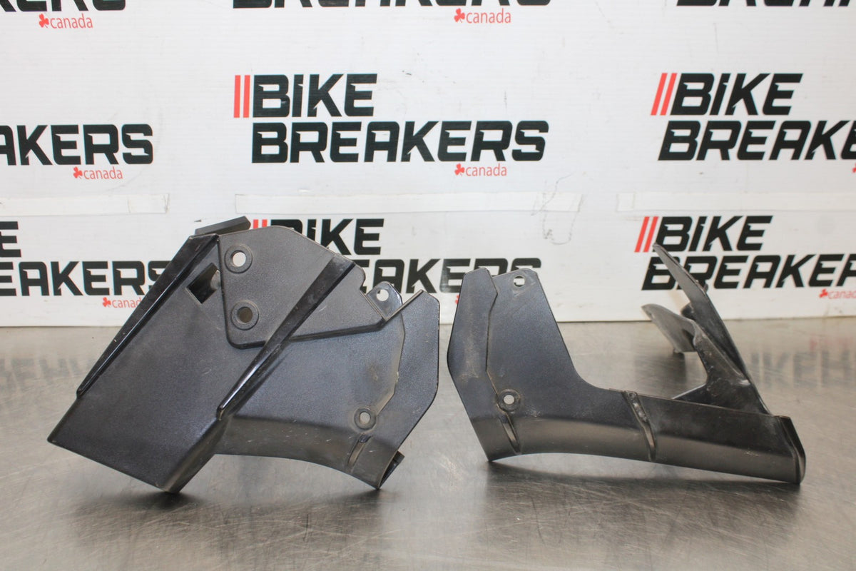 16 APRILIA TUONO V4 1100 RIGHT LEFT INNER FAIRINGS COWLS PANELS TRIMS BB905