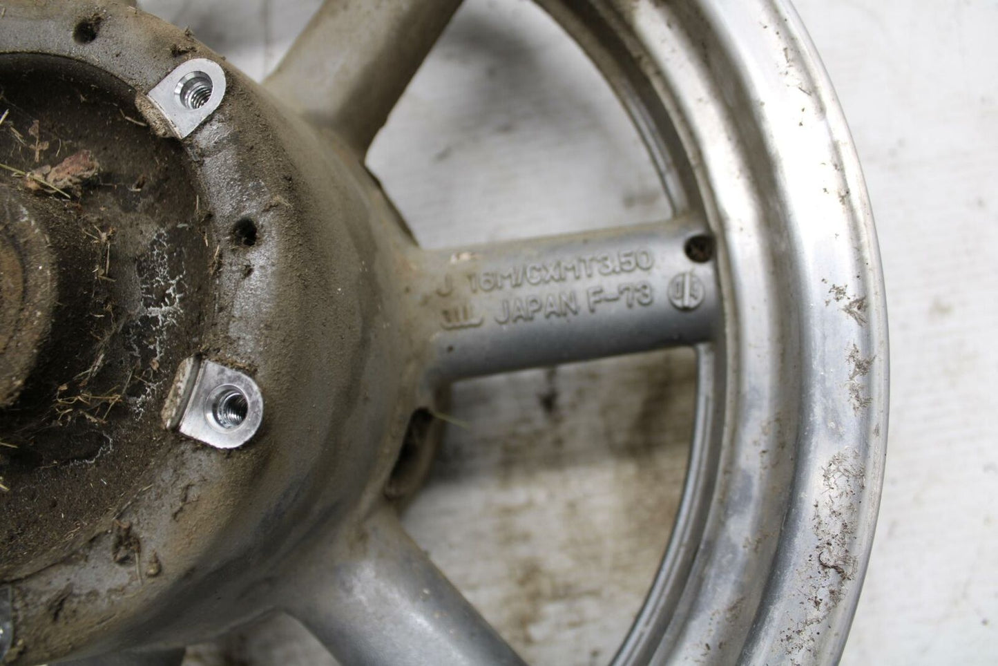 07-08 YAMAHA V STAR 1300 FRONT WHEEL RIM BB303