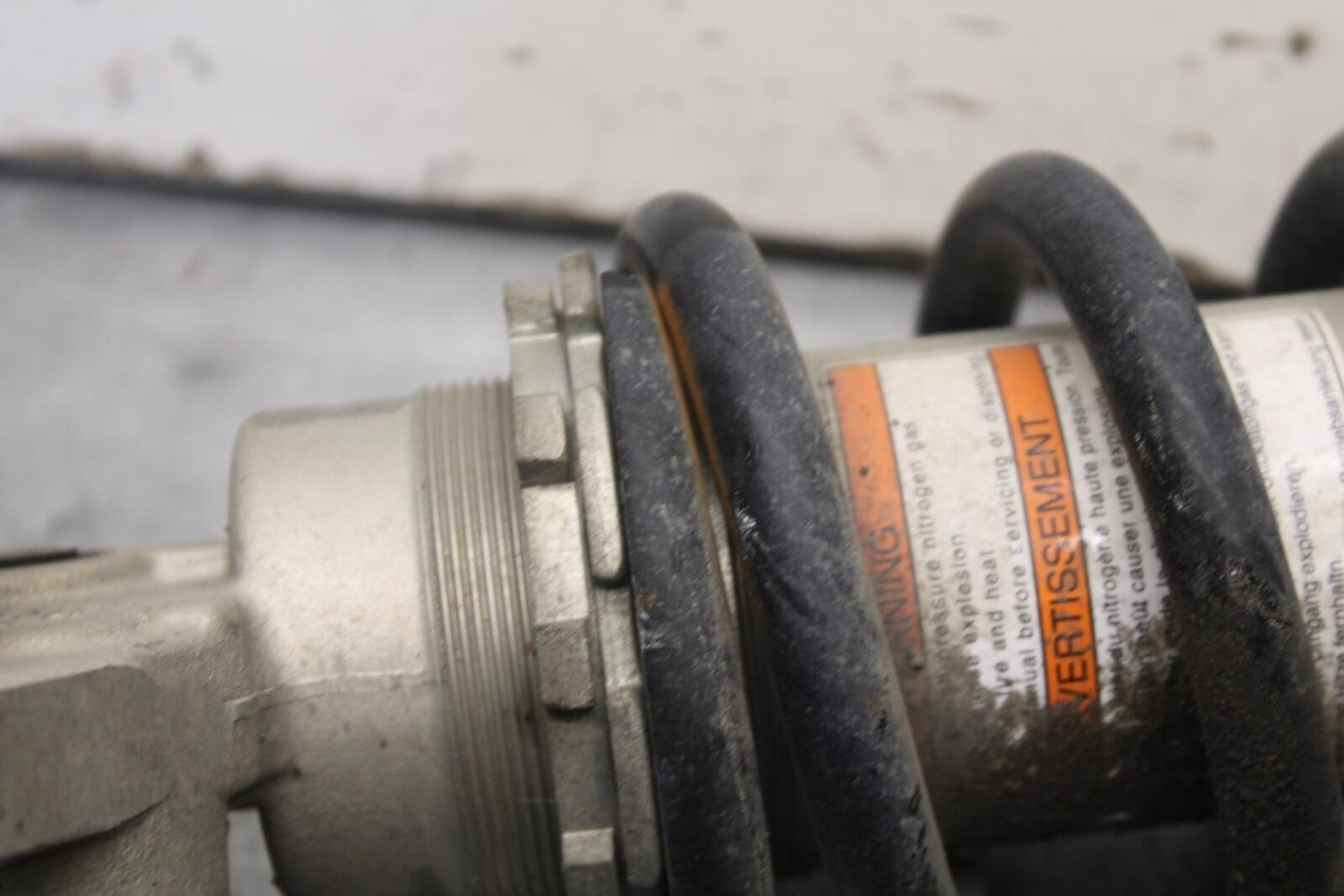 01-03 SUZUKI GSXR600 REAR BACK SHOCK ABSORBER SUSPENSION BB633