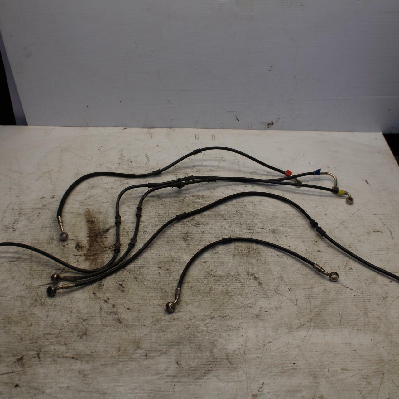 17-20 DUCATI MONSTER 797 FRONT REAR BACK ABS HOSE LINES HOSES BB309
