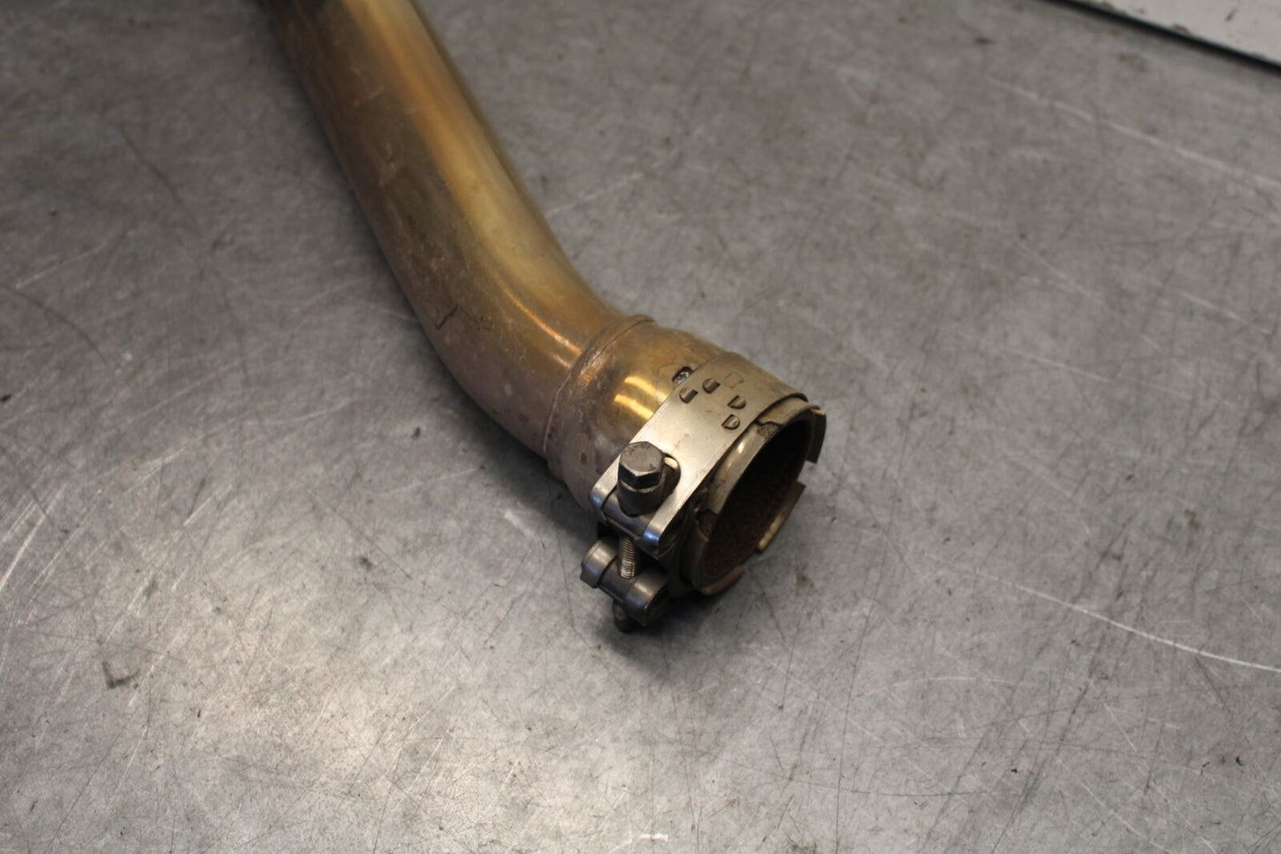 07-08 TRIUMPH DAYTONA 675 EXHAUST MIDPIPE MID MIDDLE PIPE BB685
