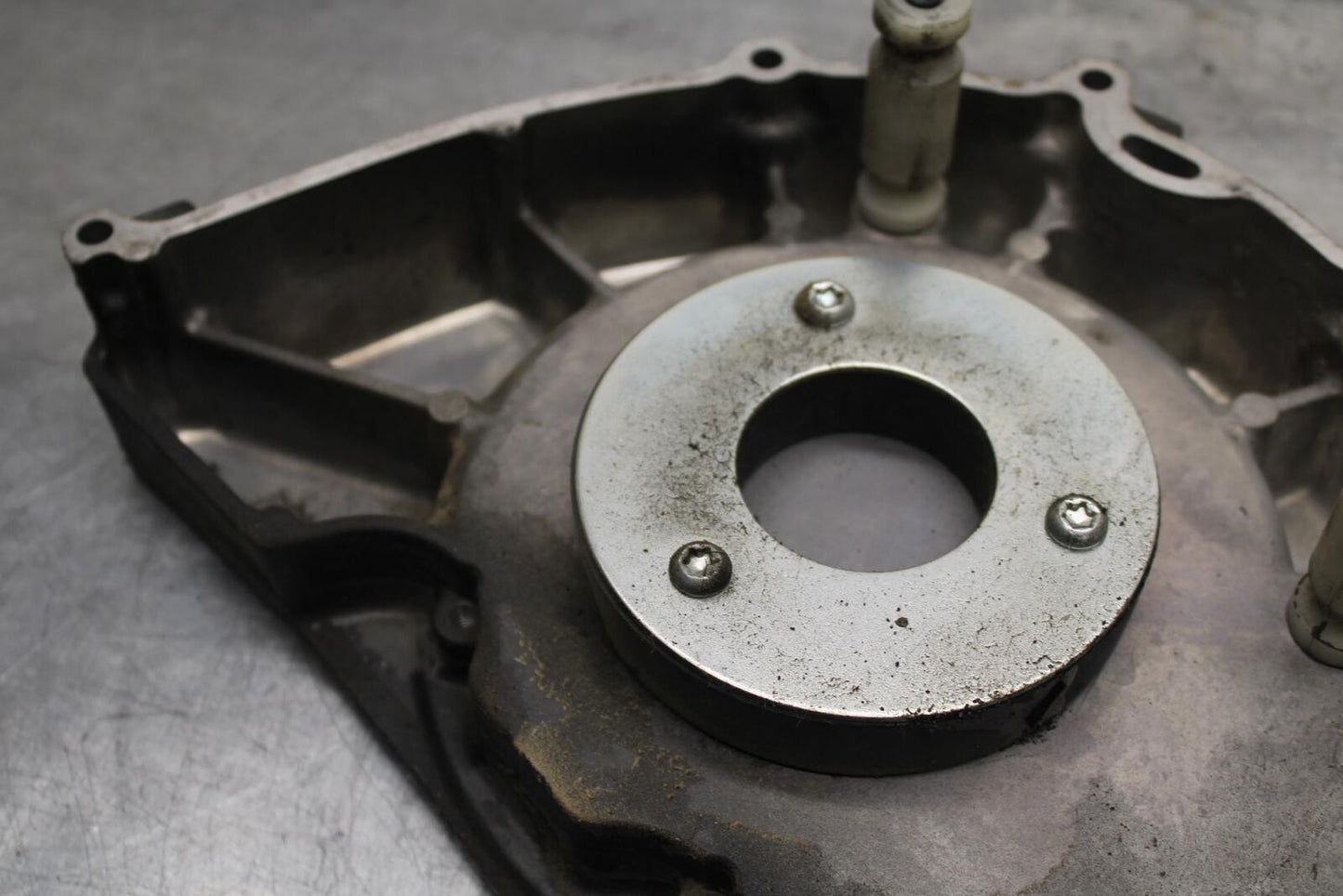 06-14 YAMAHA ROADLINER S XV1900S ENGINE SPROCKET COVER BB619