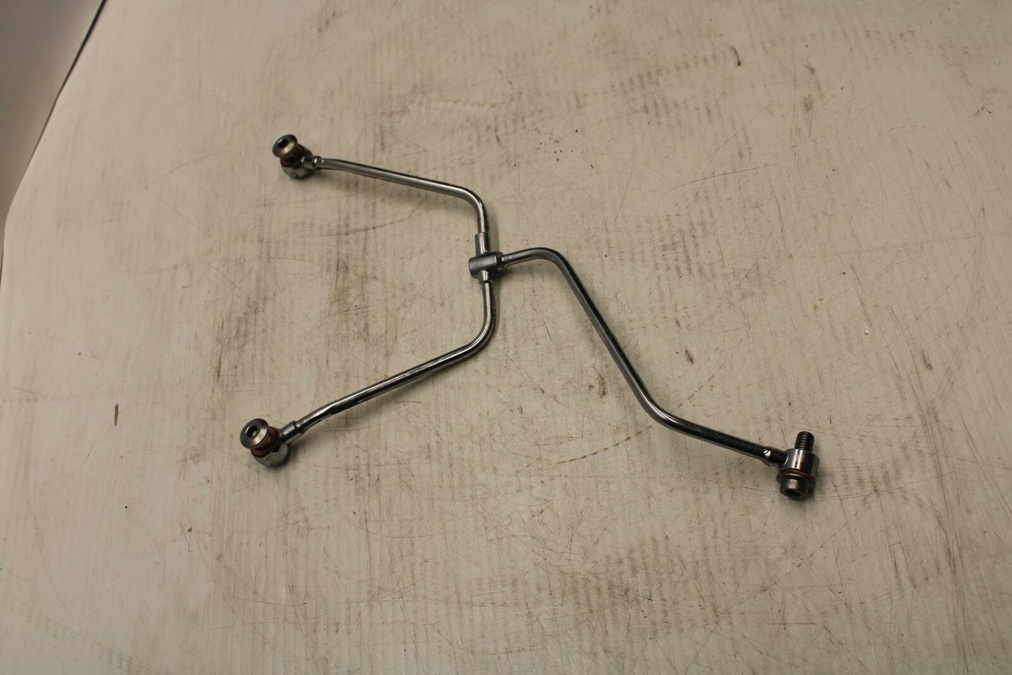06 YAMAHA ROAD STAR XV1700PC WARRIOR ENGINE MOTOR OIL COOLER HOSES BB262