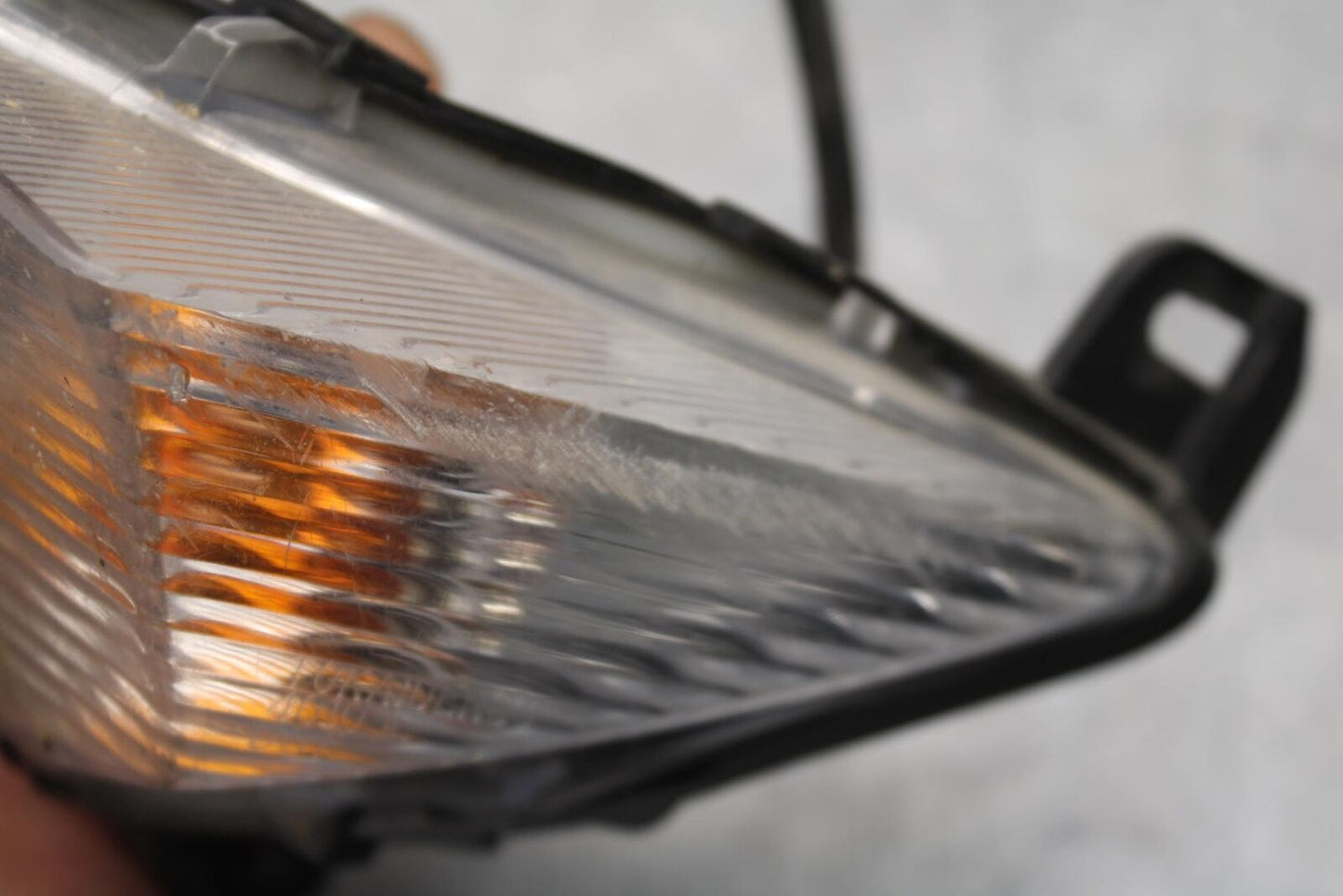 2011 Kawasaki Ninja ZX6R ZX600R LEFT FRONT TURN SIGNAL LIGHT INDICATOR BB587