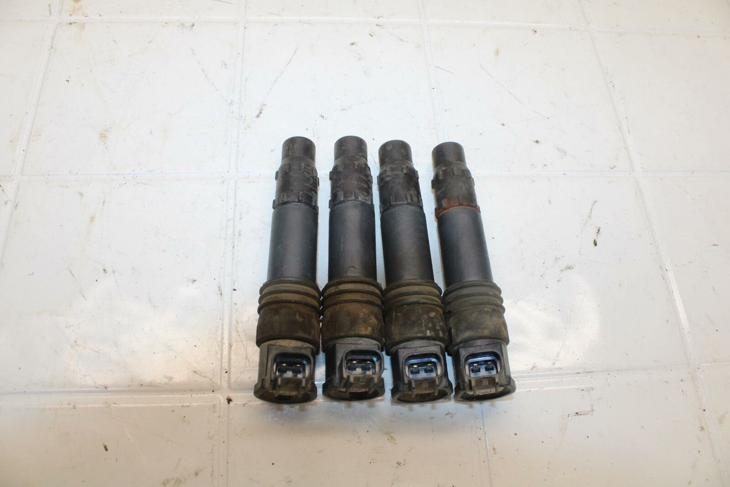 01-02 SUZUKI GSXR750 IGNITION COILS COIL SPARK PLUG CAPS BB402 B