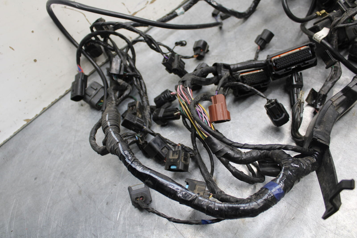 14-15 TRIUMPH STREET TRIPLE R MAIN ENGINE WIRING HARNESS MOTOR WIRE LOOM BB441
