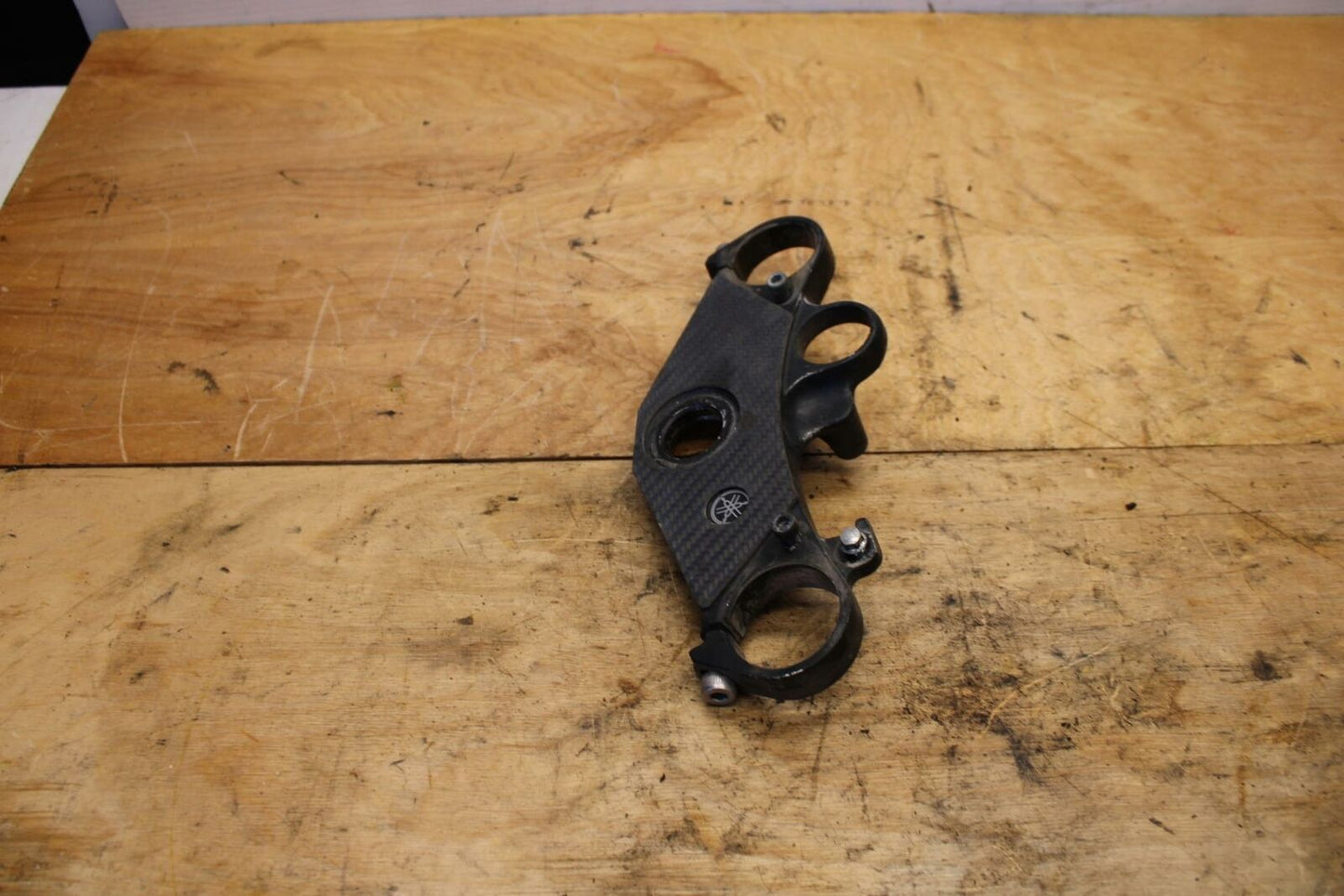 00-01 YAMAHA YZF R6 FORKS UPPER TRIPLE TREE CLAMP BB327