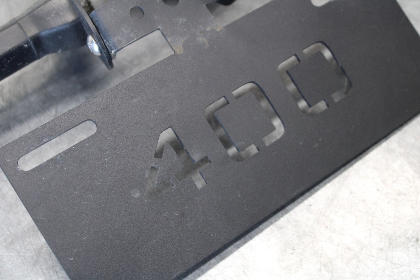 18-23 KAWASAKI NINJA 400 FENDER ELIMINATOR LICENSE PLATE BRACKET BB679
